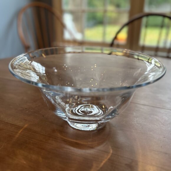 Simon Pearce Shelburne Bowl, Large, 12"D - Picture 5 of 6